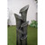 40" LED Lighted Gray Rustic Multilevel Outdoor Fountain