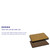 42'' Natural Brown Rectangular Reversible Laminate Table Top