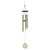 34.75" Green and Brown "Heart of A Friend" Outdoor Hanging Windchime
