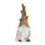 24.75" Brown and White Tree Trunk Gnome Tabletop Figurine