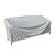 96" Grey Extra Large Sofa or Curved Sofa Outdoor Patio Furniture Cover