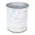 Set of 3 Galvanized Ridged Outdoor Planter Pots 17.75"