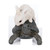 6.75" Tortoise and the Hare Playing Outdoor Garden Statue