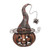 18.5" Frowning Jack-O-Lantern Candle Holder with Hat