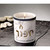 3" White Ceramic "In Loving Memory" Hanukkah Candle Holder