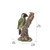 12.25" Woodpecker on Stump Outdoor Garden Statue
