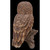 12.25" Owl on Stump Outdoor Garden Statue