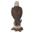 15.5" Medium Bald Eagle On Stamp Outdoor Garden Statue