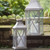 Set of 2 X Candle Lanterns with Handle 25.25"