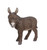 20.5" Standing Donkey Looking Left Outdoor Garden Statue