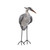 21" Standing Heron Outdoor Garden Statue