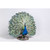 22.50" Peacock with Feathers Out Outdoor Garden Statue