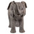 26.75" Mink Regal Pose Elephant Outdoor Garden Statue