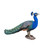 32" Peacock Tail Folded Outdoor Garden Statue
