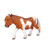 32.5" Shetland Pony Walking Outdoor Garden Statue