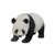 37.5" Panda Walking Outdoor Garden Statue