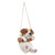 5" Jack Russell Terrier Puppy Hanging Garden Statue