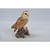 7.25" Barn Owl on Stump Outdoor Garden Statue