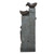 39.75" LED Lighted Cascading Five Tier Outdoor Garden Water Fountain
