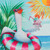 Beach Duck "Life Is Good" Outdoor Garden Flag 18" x 12.5"