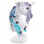 10" Unicorn Bust with Skulls Outdoor Garden Statue