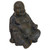 9" Laughing Buddha Happy Hotei Outdoor Garden Statue