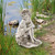 17" Pausing by the Pond Little Girl Outdoor Garden Statue