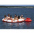 6 Person Island Inflatable Swimming Pool Float 100"