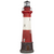 48.5" Coastal Shoal Lighthouse Solar Beacon Outdoor Garden Statue