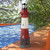 48.5" Coastal Shoal Lighthouse Solar Beacon Outdoor Garden Statue