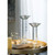 Medium Crystal Pillar Candle Holder - 11"