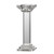 Tall Crystal Decorative Pillar Candle Holder - 13"
