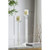 Lead Crystal Decorative Pillar Candle Holder - 17"