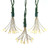 75-Count Cluster Burst Warm White LED Twinkle Lights - 21.75ft - Green Wire