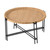 Large Wooden Round Coffee Table with Pin Legs - 31.75"