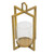 Basilica Candle Lanterns - 18.75" - Gold - Set of 3