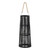 Tapered Candle Lantern with Handle - 24.75" - Black