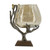 Twig Votive Candle Holder with Base - 8.75" - Gold