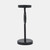 Solid Metal Ring Pillar Candle Holder - 10" - Black