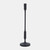 Aluminum Tapered Candle Holder - 20" - Black