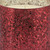 Crackled Glass Wax Candle - 5" - Red - 26 oz