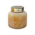 Frosted Glass Wax Candle - 3.5" - Peach