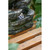 Cascading Stone Tabletop Outdoor Fountain with Light - 13.75" - Brown