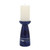 Abstract Tapered Tealight Candle Holder - 6" - Blue
