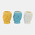 Buddha Citronella Scented Wax Candle - 9" - Multicolor - Set of 3