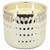 Dimpled Scented Soy Wax Candle - 6" - Gold