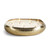 Cashmere Scented 10-Wick Candle Tray - 11.5" - Gold