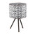 Large Tile Round Planters on Stand - 19" - Gray - 2ct