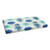 Gardenia Seaglass Floral Rectangular Outdoor Bench Cushion - 43" - Blue and Green