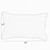 Gardenia Seaglass Outdoor Corded Pillows - 26" Blue and White - Set of 2